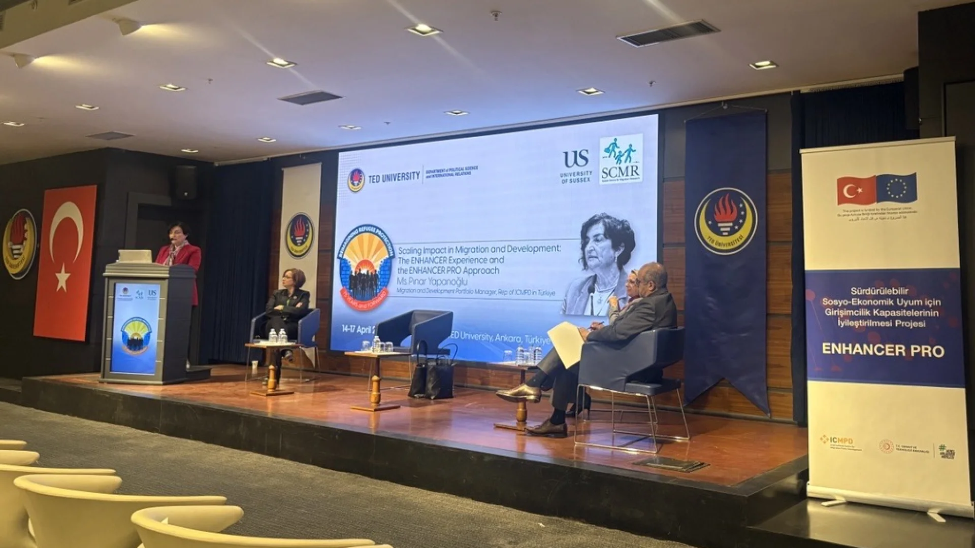 TED Üniversitesi Konferansı Kapsamında ENHANCER PRO ile Farkındalık Artırma ve Kapsayıcı Kalkınma Yaklaşımları